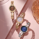 CITIZEN 星辰 光動能簡約時尚漸層女錶-28mm EM0809-83Z, , large