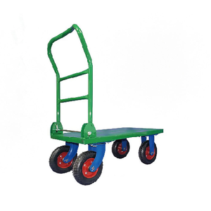 【得貹】折疊式 四輪手推車 2x3尺 附8吋DS風輪 台灣製 /台