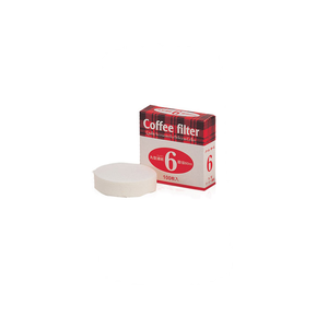 PEARL HORSE Round Coffee Filters – Size 6, 100 Count | High-Quality Paper – JA-P-005-006