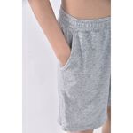(S) uniqlo質感棉質灰色洋裝二手衣, , large