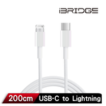 iBRIDGE Type-C to Lightning 2M charging cable, , large