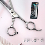 SUNDEN專業無痕不鏽鋼打薄剪+髮梳-1組, , large