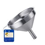 不鏽鋼漏斗 寬口漏斗 大漏斗 機油漏斗 大口徑漏斗【Ho覓好物】特大漏斗 分裝漏斗 白鐵不銹鋼 工業漏斗 YDX424, , large