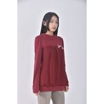 (S) kinloch anderson酒紅色長袖上衣二手衣, , large