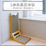 【Y HOUSE】L-shaped cat scratching board cat scratching board multifunctional cat scratching board standing cat scratching board upright flat double-sided design, , large