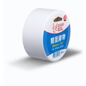 四維鹿頭牌 48mm*15Y雙面膠帶(DFS3)