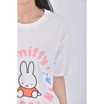 (M) miffy白色短袖上衣二手衣, , large