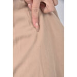 (M) initial高腰寬鬆杏色長褲二手衣, , large