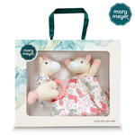 【MaryMeyer】甜粉牛仔馬經典禮盒(手搖鈴+安撫巾), , large