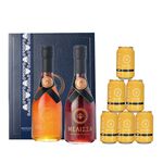 【Melissa】玫瑰420g+龍眼420g 2入蜂蜜禮盒(加送蜂蜜氣泡飲6入), , large