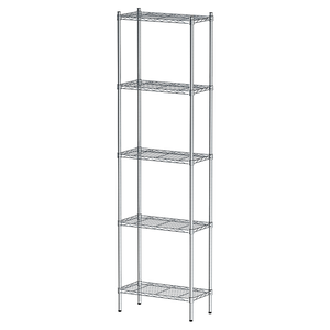 【Y HOUSE】60x30x210cm Lightweight Five-layer Iron Rack Iron Rack Shelf-Electroplating