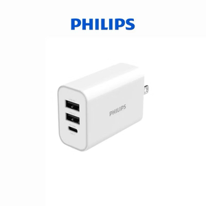 【Leo手機周邊專賣店】PHILIPS飛利浦 3port PD 快充頭