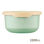『HOUSUXI‧舒希』不鏽鋼雙層隔熱碗 – 湖綠1200ml, , large