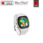 【日本製】Shot Navi INFINITY Touch 高爾夫GPS定位手錶(白), , large