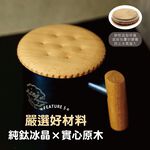 【純鈦暖心餅乾杯 冰海藍】馬克杯 咖啡杯 加熱杯墊 環保杯 鈦杯, , large