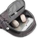 【YUNJOIN】Sohna 輕野漫行後背包｜韓版大容量 輕量設計 通勤/商務/旅行/健行 筆電收納 多隔層 可插行李箱, , large