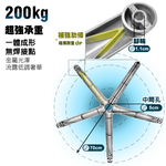 Domineering CEO Computer Chair Legs 70CM-Aluminum Alloy Fashion Arc Legs, , large