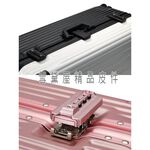 ~雪黛屋~Forest 30寸行李胖胖箱防盜鋁框2/3對開口PC雙海關鎖硬殼箱360度旋轉耐摔撞鋁合金拉桿#95517, , large