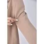 (S) 【安于晴Charlene私服】cloth質感西裝杏色外套二手衣, , large