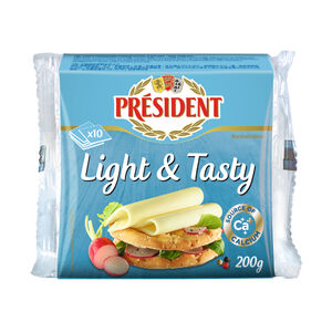 總統牌 較低脂切片乾酪 200g