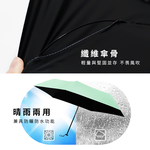 [雙龍]UL羽量極輕三折傘 SPF100防曬超細超輕羽毛傘晴雨傘B6573 海軍藍, , large