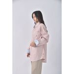 (L) nautica質感條紋橘色長袖上衣二手衣, , large