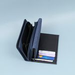 【MQ】Yamagata Fine Herringbone Zipper Short Clip, , large