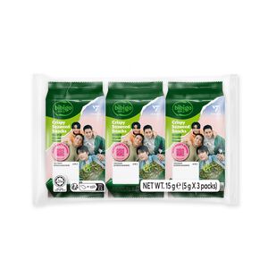bibigoSEVENTEEN Seaweed Wasabi Flavor