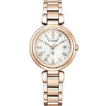 CITIZEN 星辰 XC 希望之鑰 限量鈦 光動能電波女錶 ES9464-52B, , large