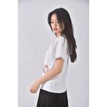 (S) anna sui質感連帽白色外套二手衣, , large