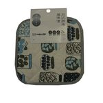 【厚實防燙｜鍋墊｜耐熱不燙手 超值2入組】日式拼布隔熱墊2入 隔熱墊 鍋墊 廚房隔熱墊 餐墊 杯墊, , large