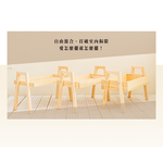 【Y HOUSE】trapezoidal three-layer pine wood rack storage rack wooden shelf solid wood rack, , large