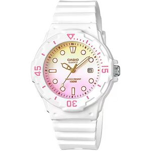CASIO 卡西歐 清透系列 雙色漸層迷你指針手錶 學生錶 LRW-200H-4E2V