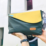 Eco-friendly Crossbody bag & tote bag Two-in-one, Reversible yoyo bag (Shamrock), , large