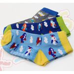 【BVD】飛上雲端1/2童襪<灰色,17-21cm>B328 短襪 襪子, 灰色,17-21CM, large