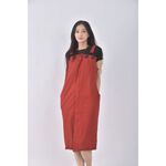 (S) style by shez韓牌吊帶紅色洋裝二手衣, , large