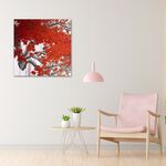 【御畫房】鴻運當頭 國家一級畫師手繪油畫80×80cm(VF-188), , large