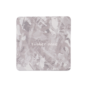 【怪獸】rubber anne 10秒頂吸 軟式珪藻土吸水杯墊 桐霧之語 (10x10cm) -深空灰