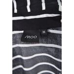 (S) iroo質感條紋黑色洋裝二手衣, , large
