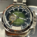 [星晴錶業]GiorgioFedon1919手錶,46mm,GF00059墨綠色錶面銀錶殼銀色精鋼錶帶款, , large