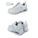 JUMP將門 女運動鞋 女鞋 MIT台灣製造 拼接 透氣 反光 吸濕 排汗 抗菌 除臭 輕量 氣墊 耐磨 抓地 止滑 白, , large