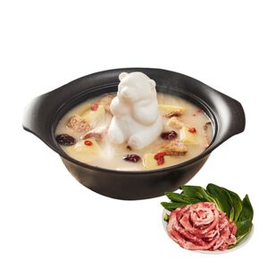 青青餐飲 吉熊如芋鮮奶鍋