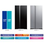 HITACHI 595L Inverter Refrigerator RS600PTW, , large