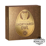 SHORT-EARED OWL Marvelous Owls 1 Oz Silver Coin 2 Dollars Niue 2024, , large
