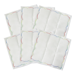 16層繡花洗碗布-15&times;15cm-12條