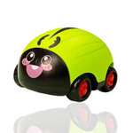 Pull Bcak Car Toy Cow, , large