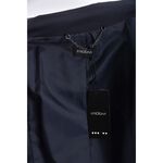 (S) motivi質感棉質風衣藍色外套二手衣, , large