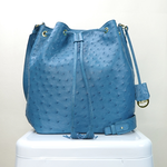 【M2nd】Ostrich bucket bag, , large
