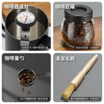 【APEX】典藏手沖咖啡尊享禮盒十件套 (手沖壺+濾杯+分享壺+濾紙+磨豆器+豆罐+溫度計+廚房料理秤(非供交易使用)+量勺+毛刷), , large