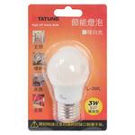 LED 3W Bulb, 黃光, large
